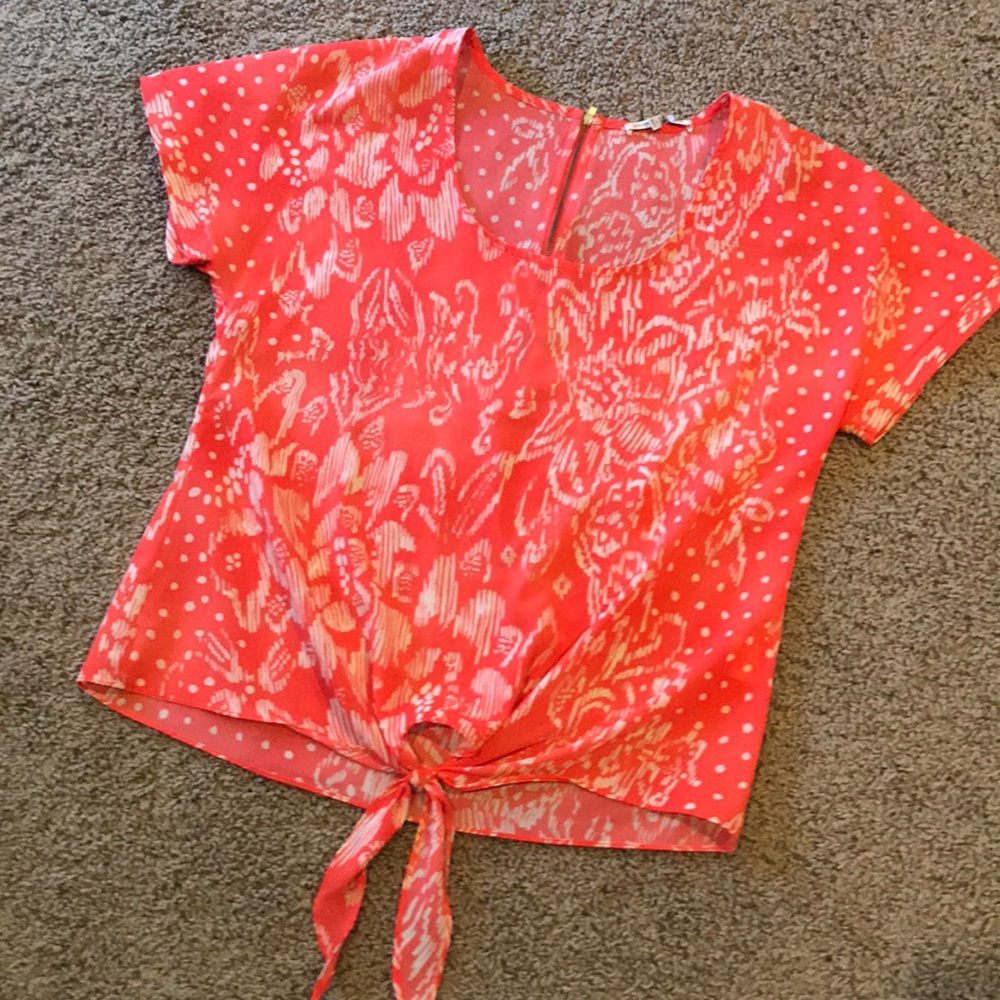 Orange Lightweight Top